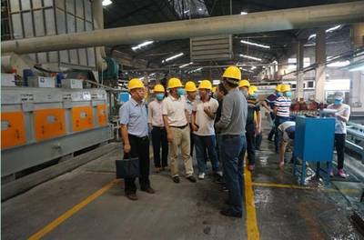 潮州市安全監管局會同廣東省職防院專家到我區開展陶瓷生產和耐火材料制造企業粉塵危害專項治理交叉檢查工作